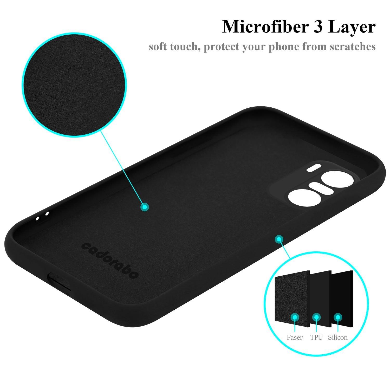 Cadorabo  Housse pour Xiaomi Mi 11i / POCO F3 en LIQUID BLACK - Coque de protection en silicone TPU flexible 