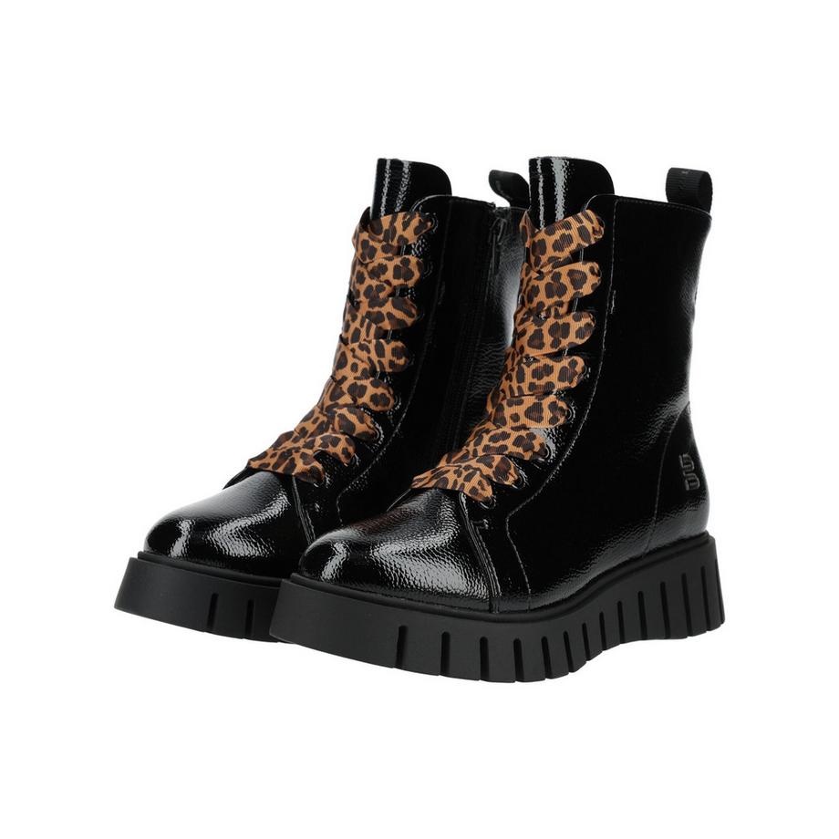 Bagatt Stiefelette mit Schnürung und Seitlichem Reissverschluss  
