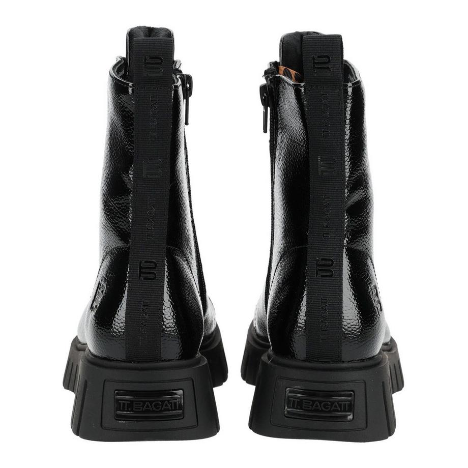 Bagatt Stiefelette mit Schnürung und Seitlichem Reissverschluss  