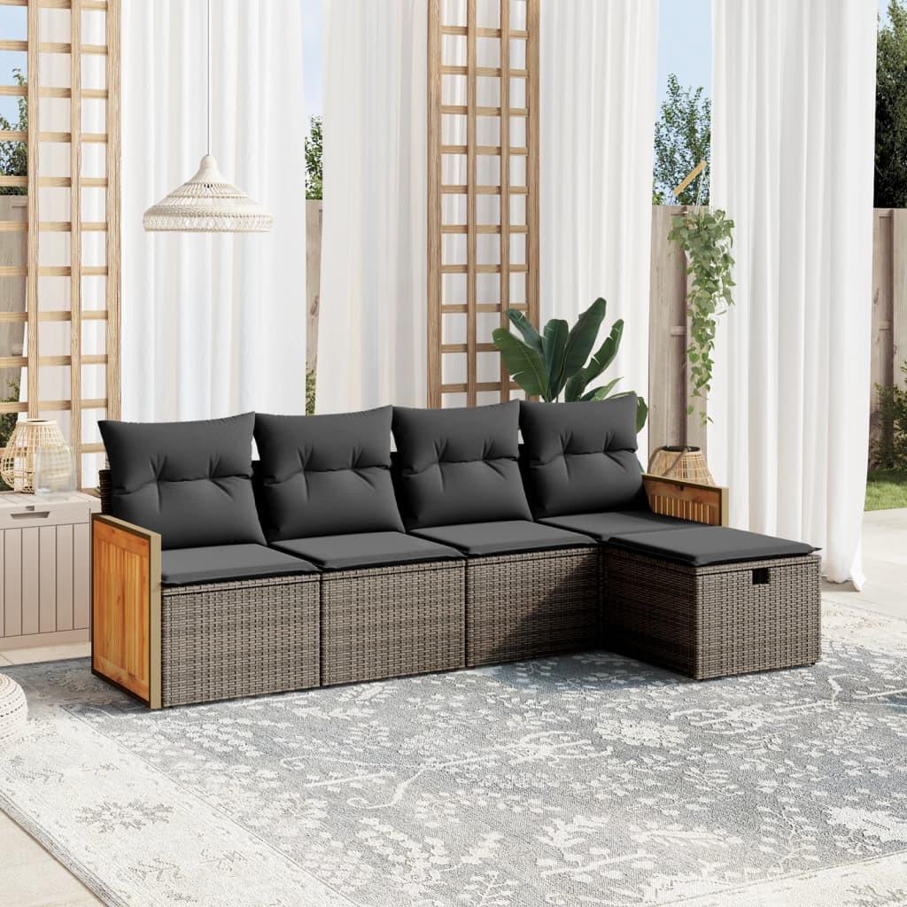 VidaXL Garten sofagarnitur poly-rattan  