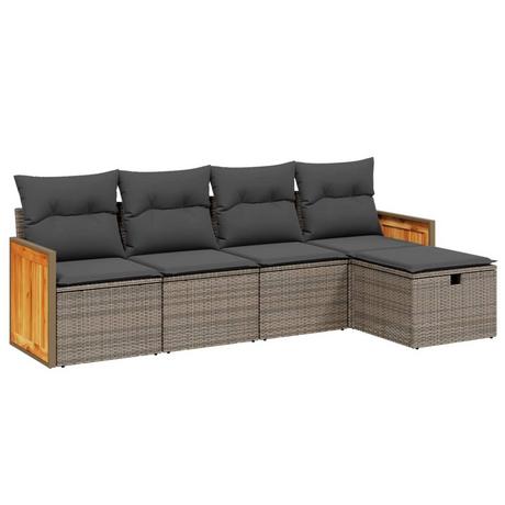 VidaXL Garten sofagarnitur poly-rattan  