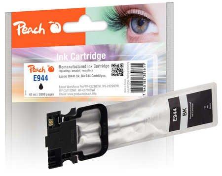 Peach  320728 cartouche d'encre 1 pièce(s) Compatible Noir 