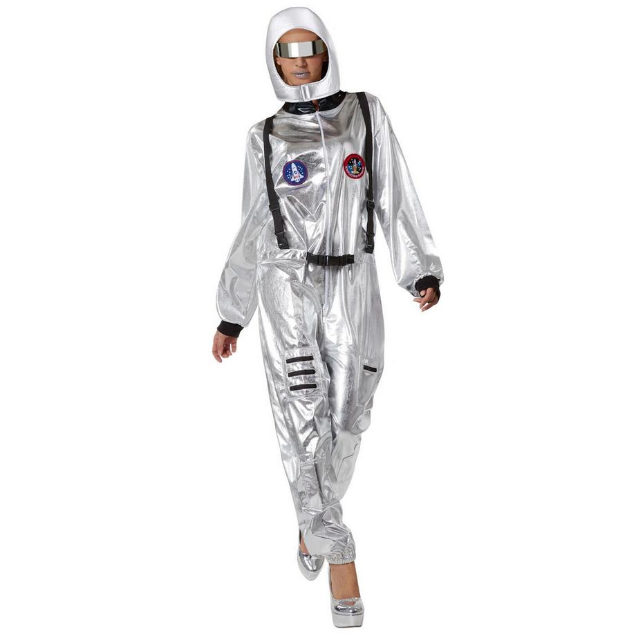Tectake  Costume unisexe Astronaute avec casque, lunettes et gants 