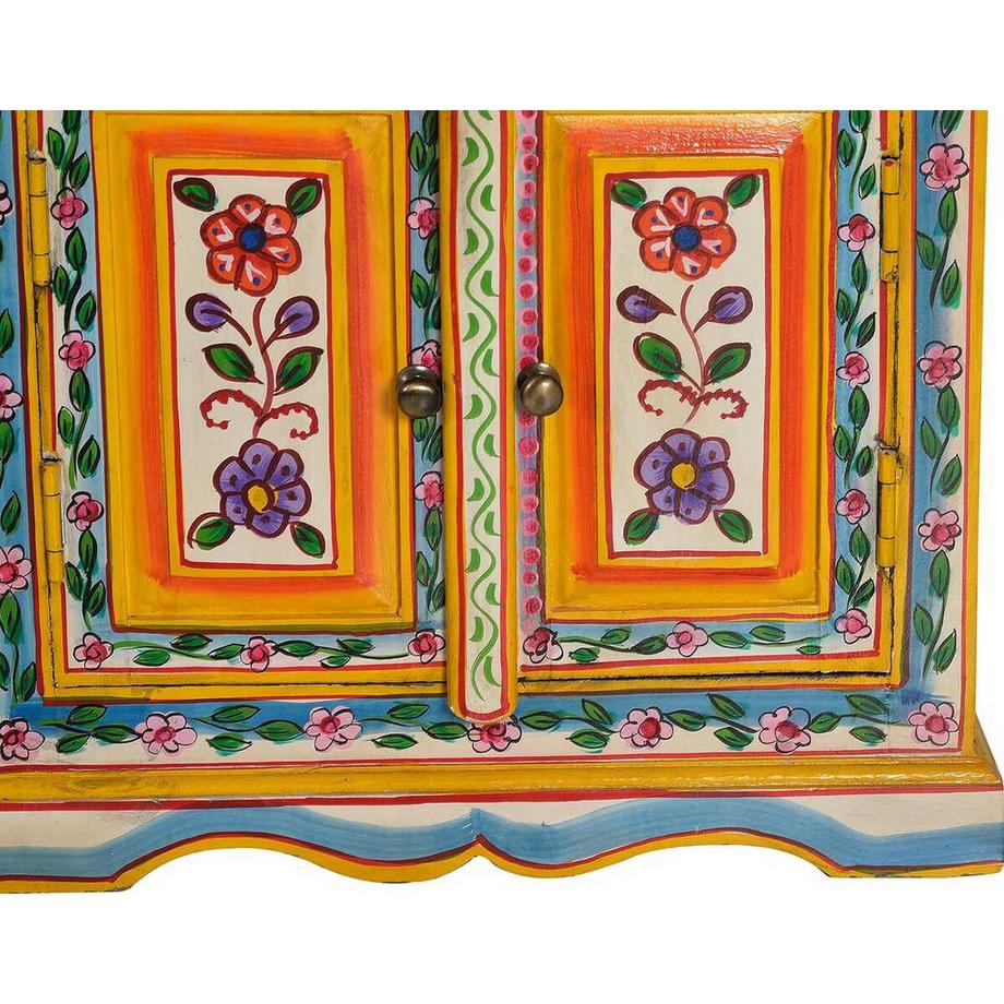 mutoni Cassettiera Marita Mango multicolore 48x35x75  