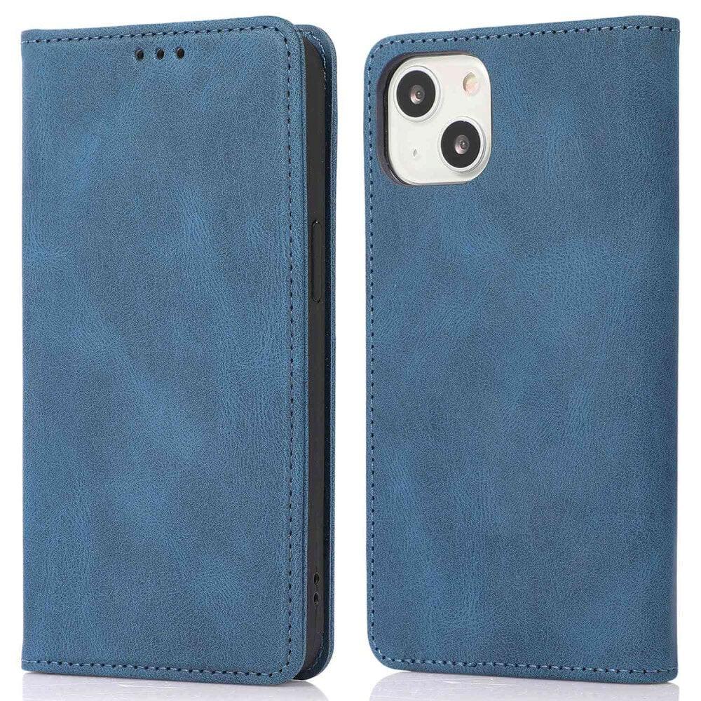 Cover-Discount  iPhone 15 Plus - Vintage étui flip case 