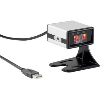Renkforce  FS5022J Scanner bar code 2D Cablato 2D Imager Argento, Nero Scanner Desktop (fisso) USB 