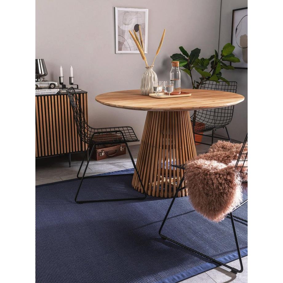 Benuta Sisalteppich Sana Blau  