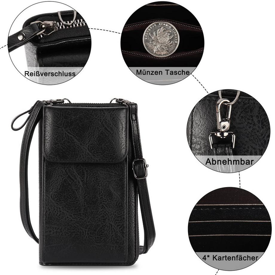 Only-bags.store Sacoche Téléphone Portefeuille Bandoulière  