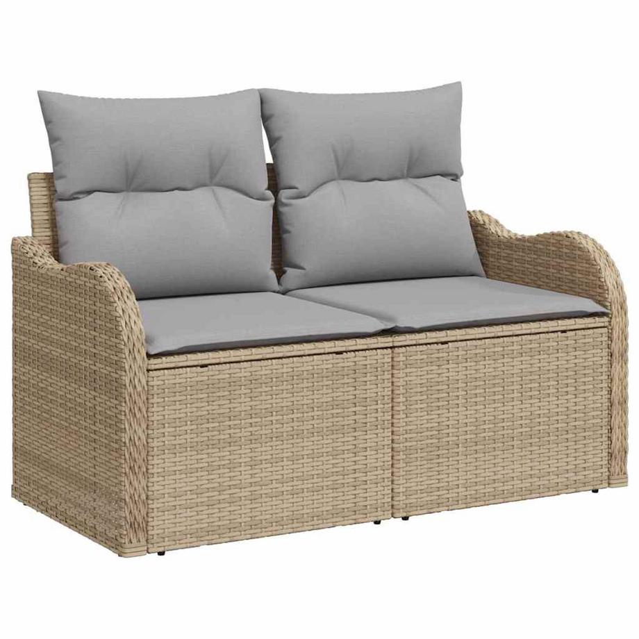 VidaXL Gartensofa-set poly-rattan  