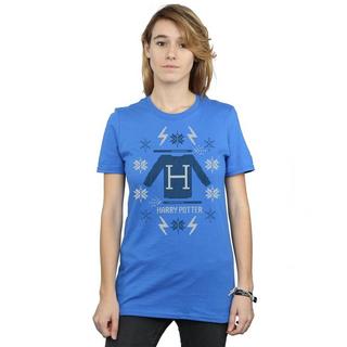 HARRY-POTTER  Christmas Knit TShirt 