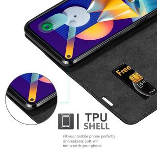 Cadorabo  Housse compatible avec Samsung Galaxy A11 / M11 - Coque de protection avec fermeture magnétique, fonction de support et compartiment pour carte 