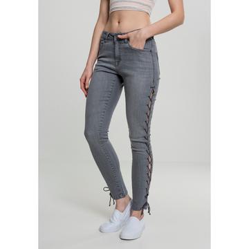 pantaloni urban classic lace up