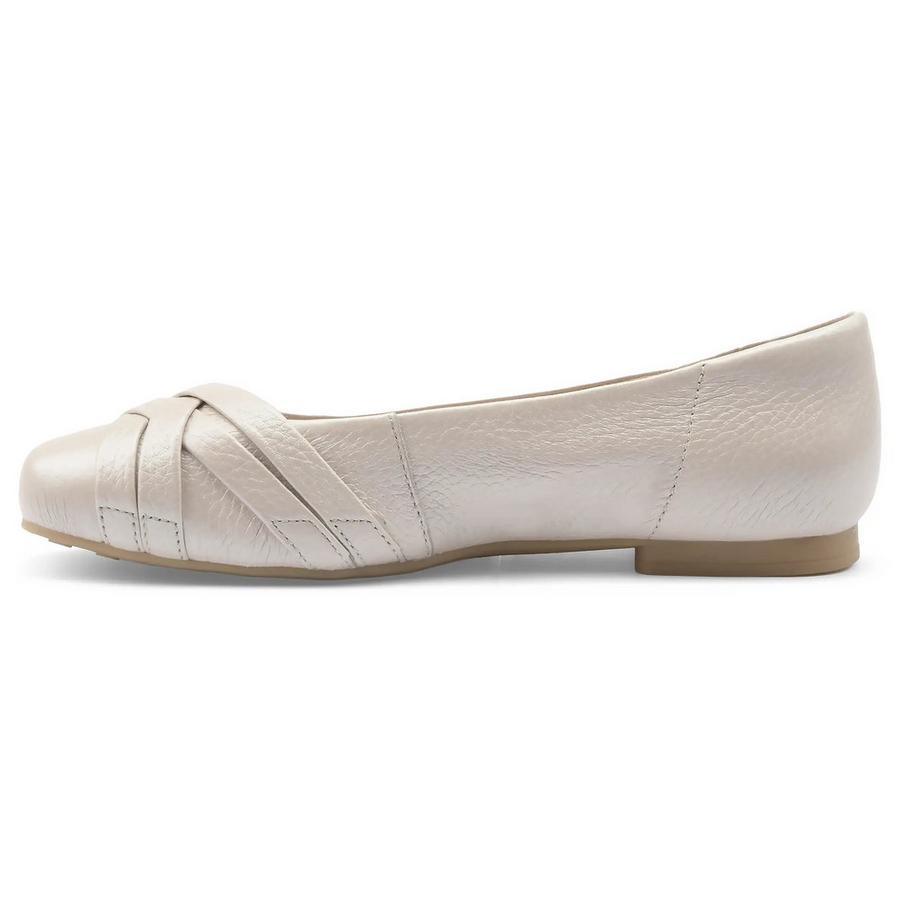 CAPRICE Gwenny Ballerines avec finition métallisée  