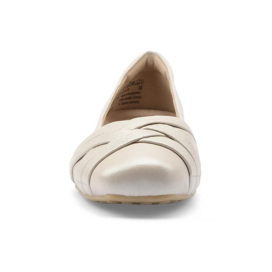CAPRICE Gwenny Ballerines avec finition métallisée  