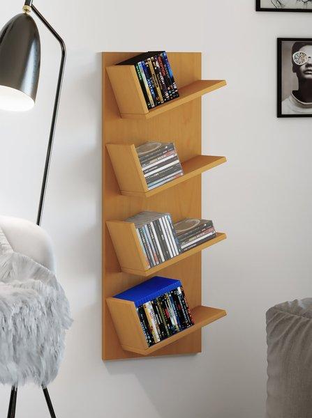 VCM Étagère murale en bois Étagère à suspendre Étagère à livres Tableau mural Deko Board Lansi Mini  