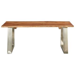 VidaXL Table basse bois d'acacia  