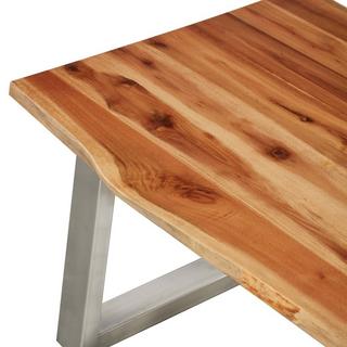 VidaXL Table basse bois d'acacia  