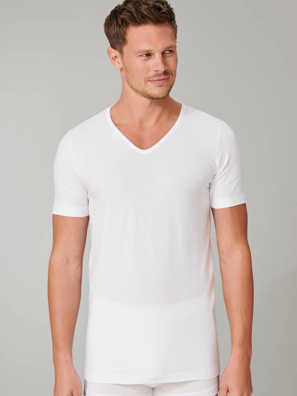 Schiesser Organic Cotton V-Neck T-Shirt 2er-Pack  