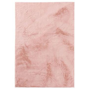 Tapis fausse fourrure Furry Rose