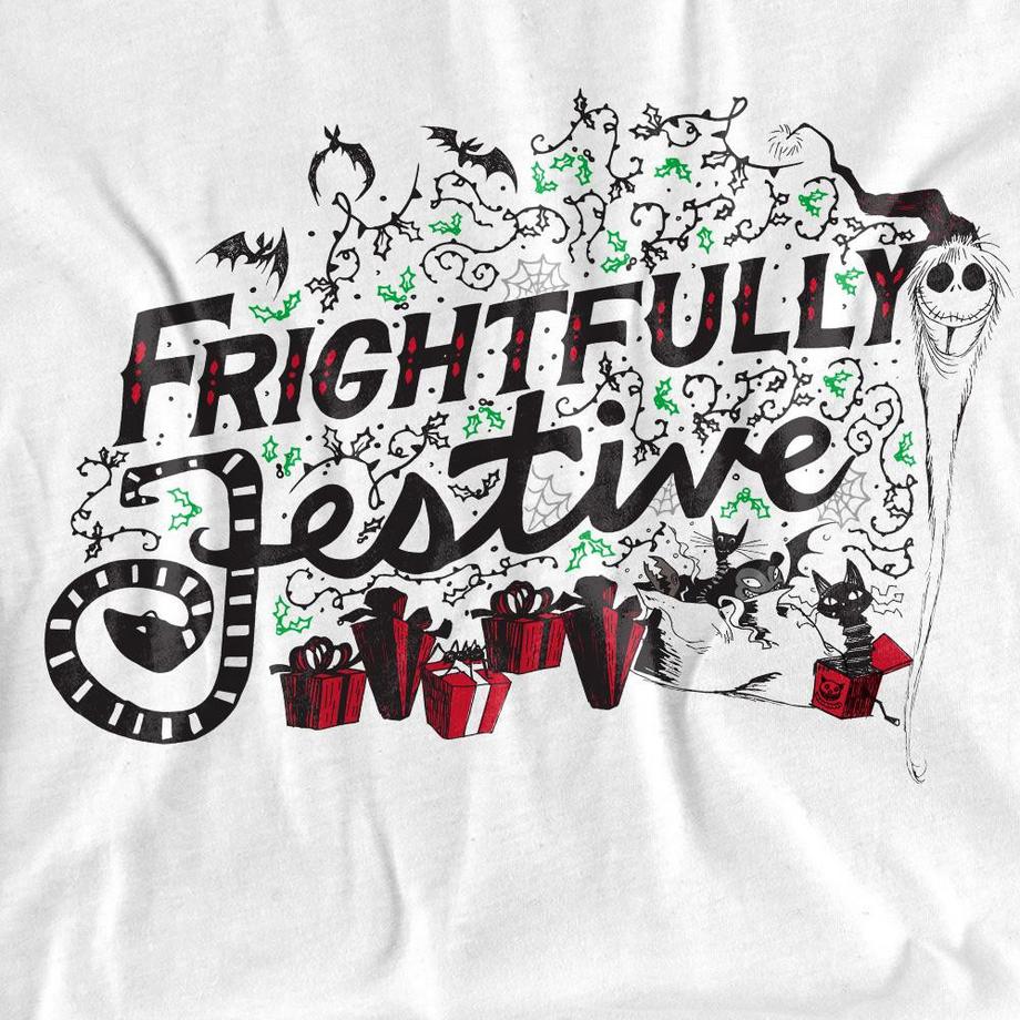 The Nightmare Before Christmas Frightfully Festive Holiday T-Shirt  