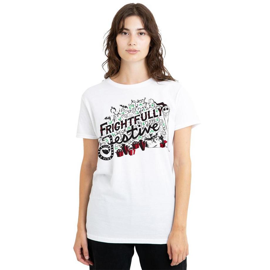 The Nightmare Before Christmas Frightfully Festive Holiday T-Shirt  