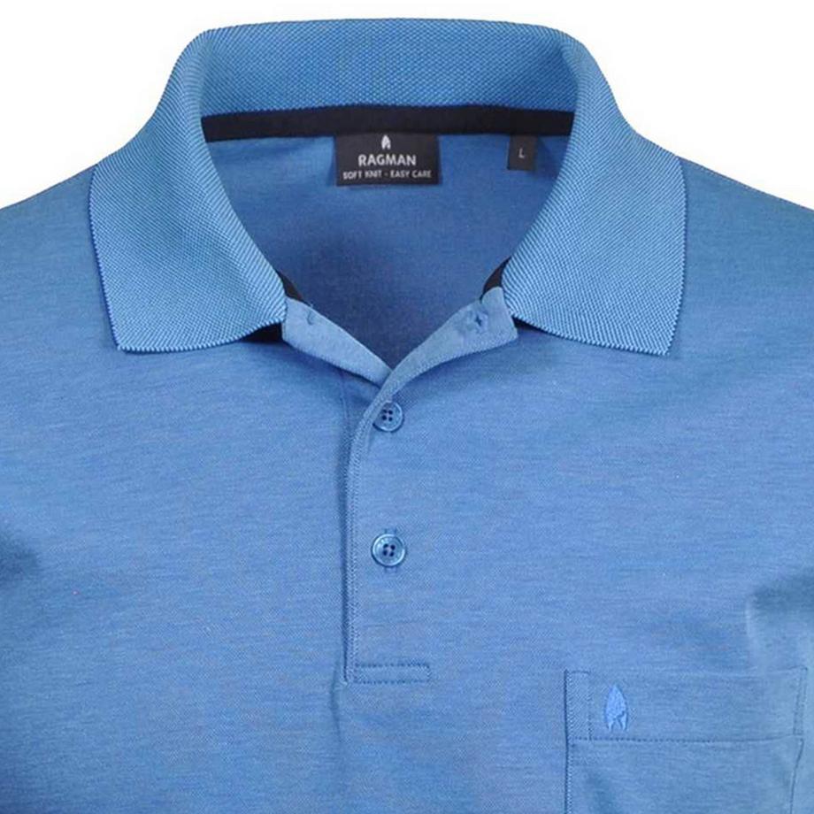 Ragman Polo Softknit Vestibilità Comoda  