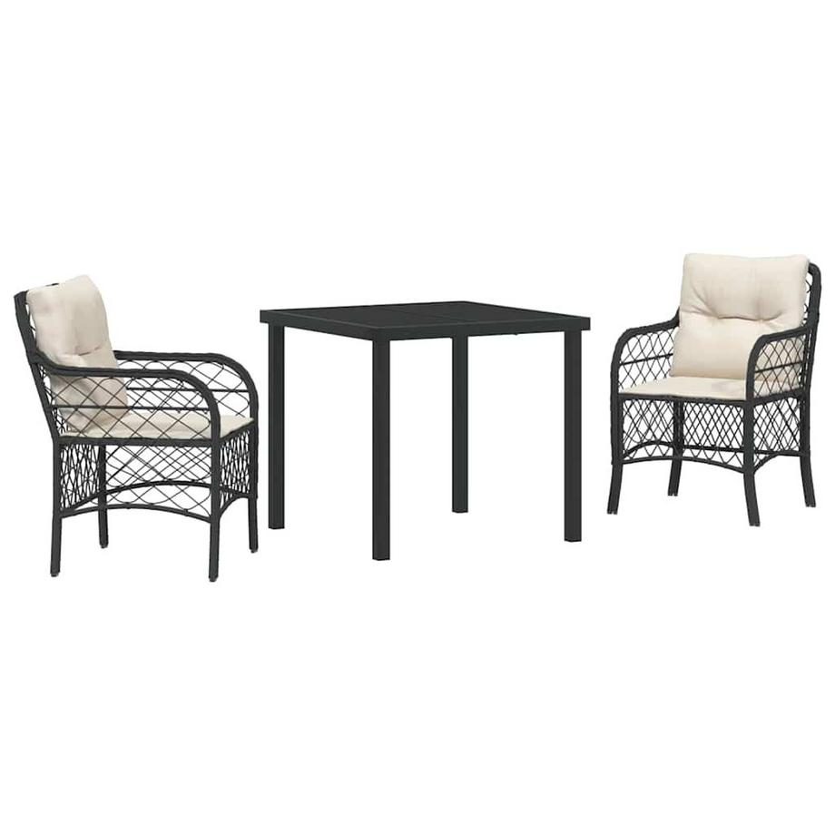 Set da Pranzo per Giardino Polyrattan