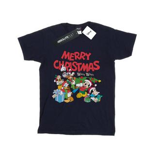 Disney  Mickey Mouse And FriendsWinter Wishes TShirt 