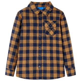 VidaXL  camicia a quadri da bambino Cotone 