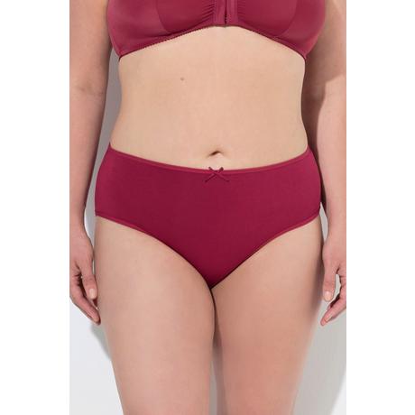 Ulla Popken Slip Tinta Unita Confezione da 5  