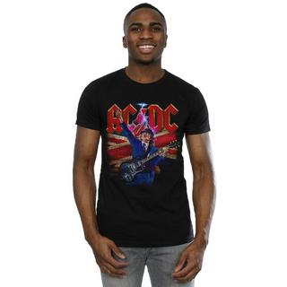 AC/DC  ACDC Angus Union Flag Lightning TShirt 