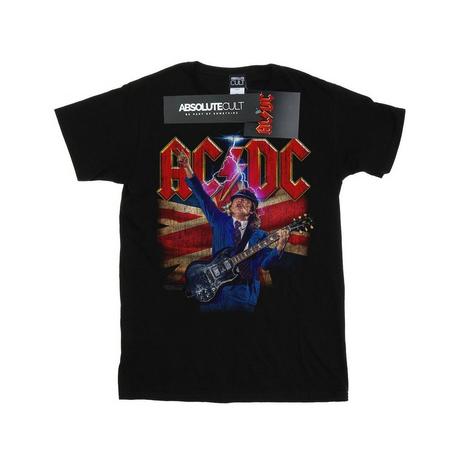 AC/DC  ACDC Angus Union Flag Lightning TShirt 