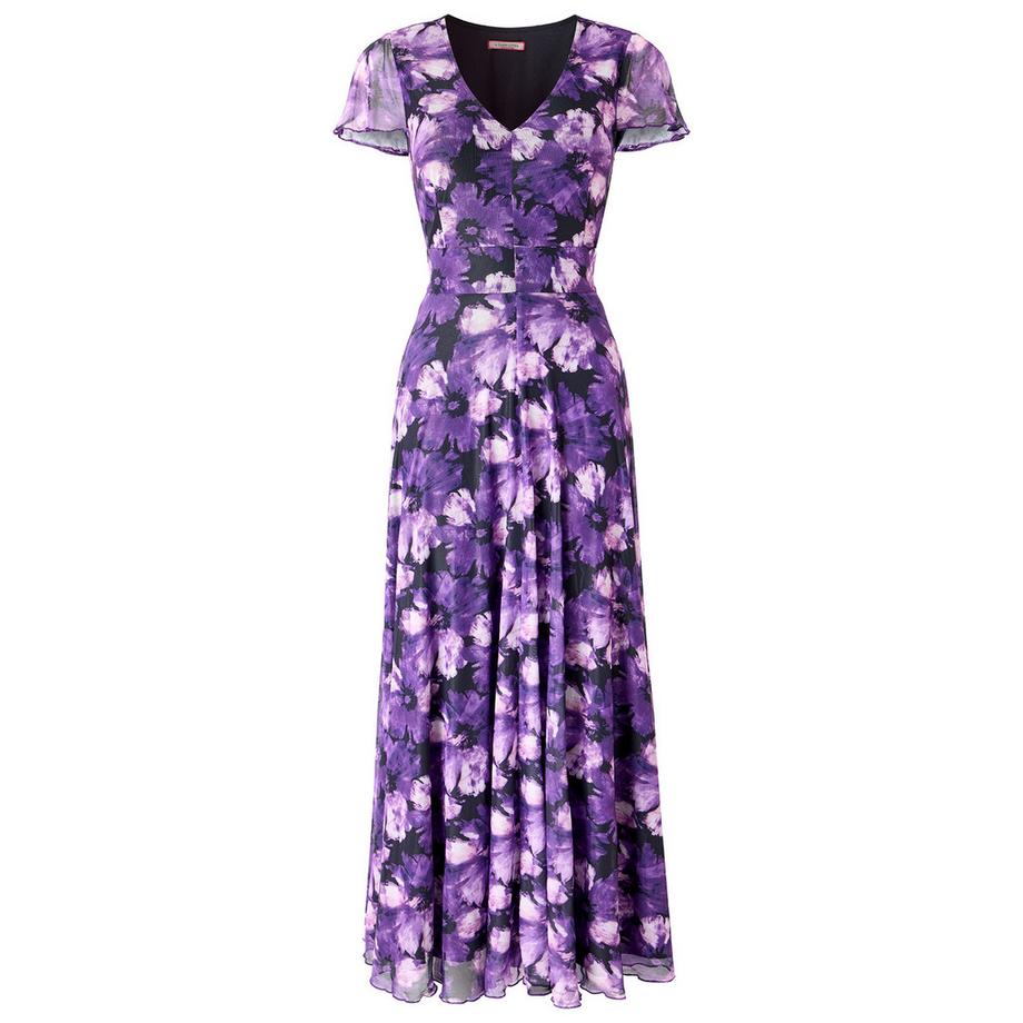 Joe Browns  Fabuleuse Robe Longue en Mesh Fleurie 