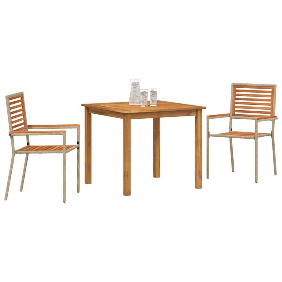 VidaXL Gartenmöbel massivholz akazie  
