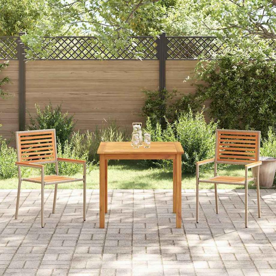 VidaXL Gartenmöbel massivholz akazie  