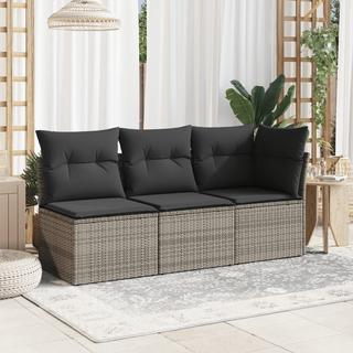 VidaXL Gartensofa poly-rattan  