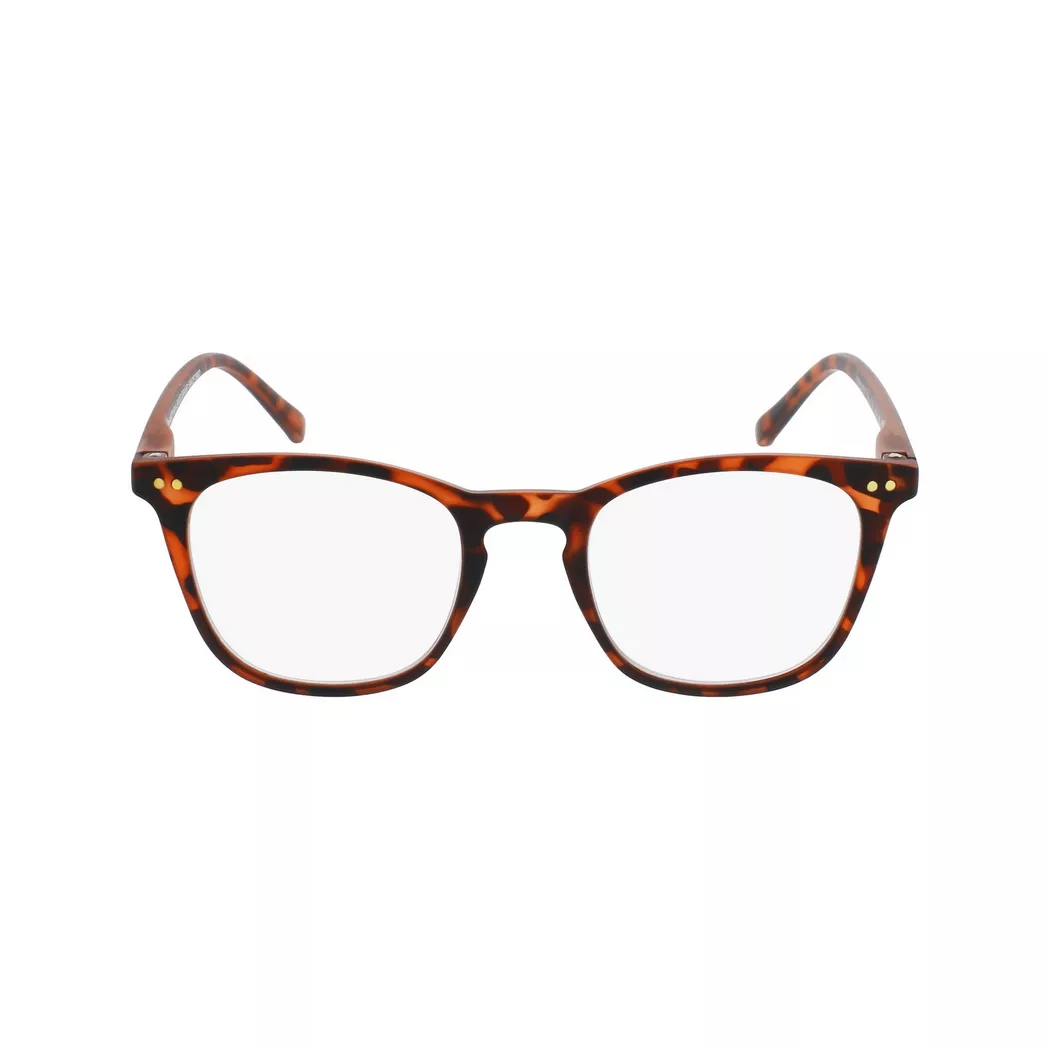 Smarty - Lesebrille mit Etui, für Herren, Braun Bedruckt, Größe ONESIZE