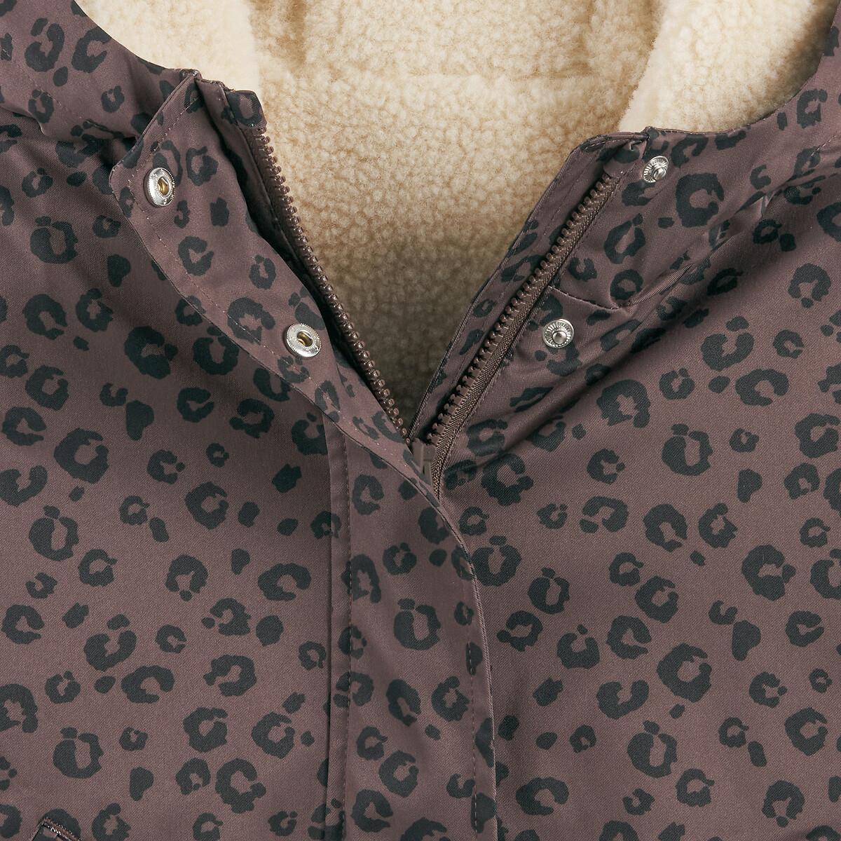La Redoute Collections Parka 2 en 1 à Capuche Imprimé Animalier  