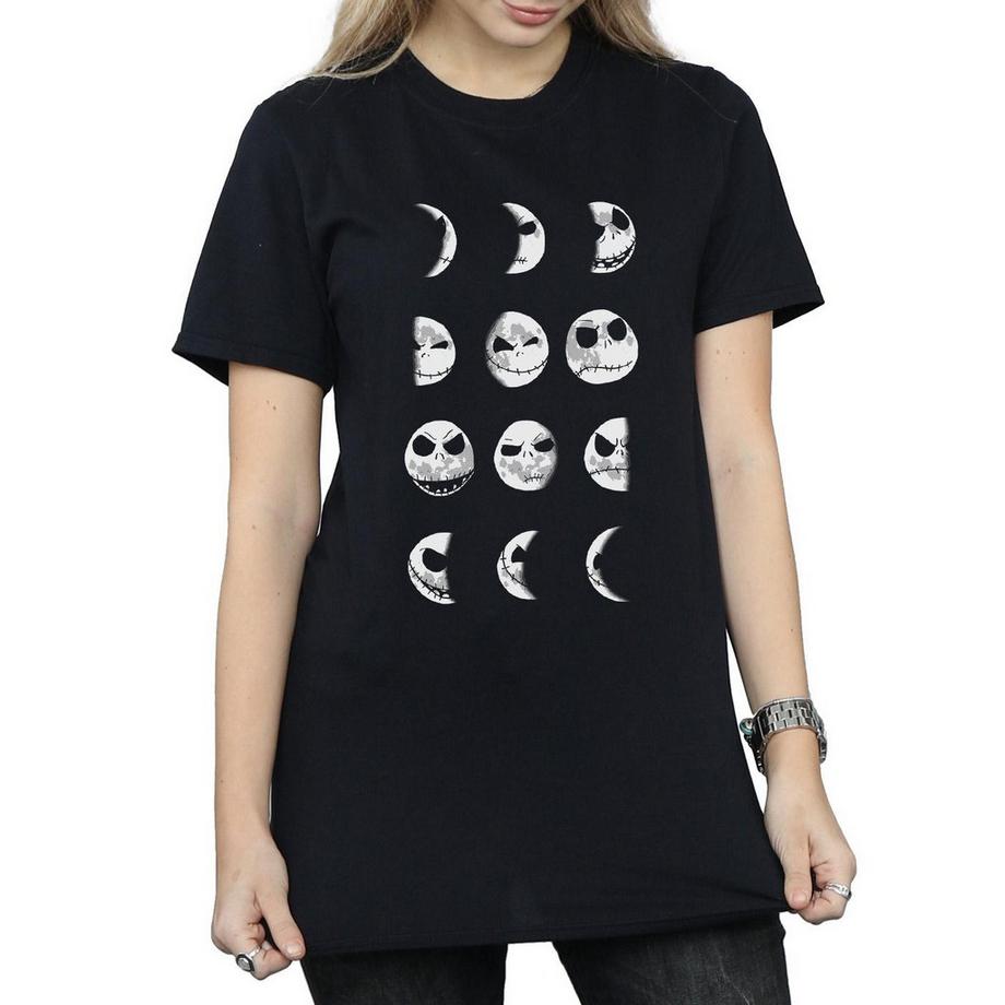 Disney Nightmare Before Christmas Phases de Lune T-Shirt  
