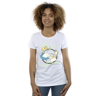 Disney  Alice In Wonderland I'm Late TShirt 