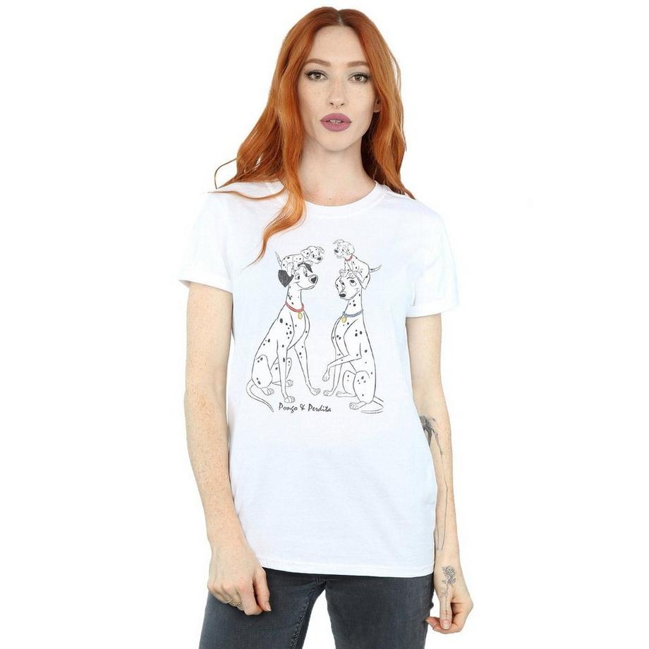 101 Dalmatians Pongo And Perdita T-Shirt  