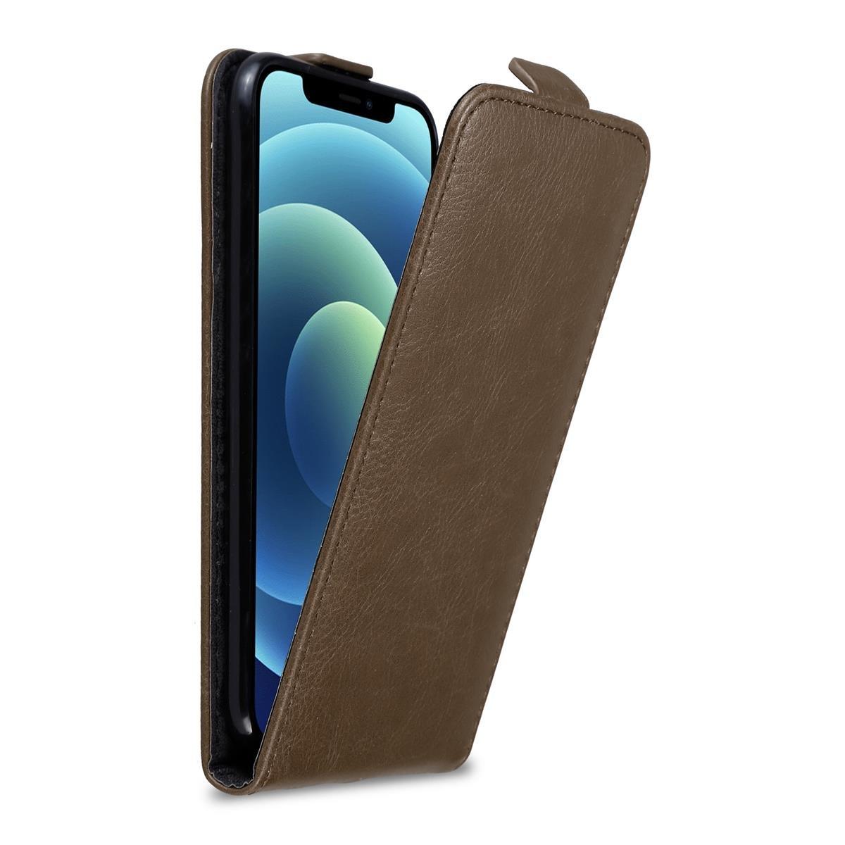 Cadorabo  Housse compatible avec Apple iPhone 12 / 12 PRO - Coque de protection au design flip avec fermeture magnétique 