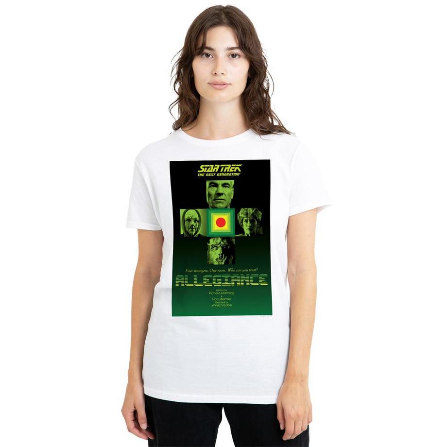 Star Trek Star Trek The Next Generation Season 3 Episode 18 Allegiance T-Shirt  