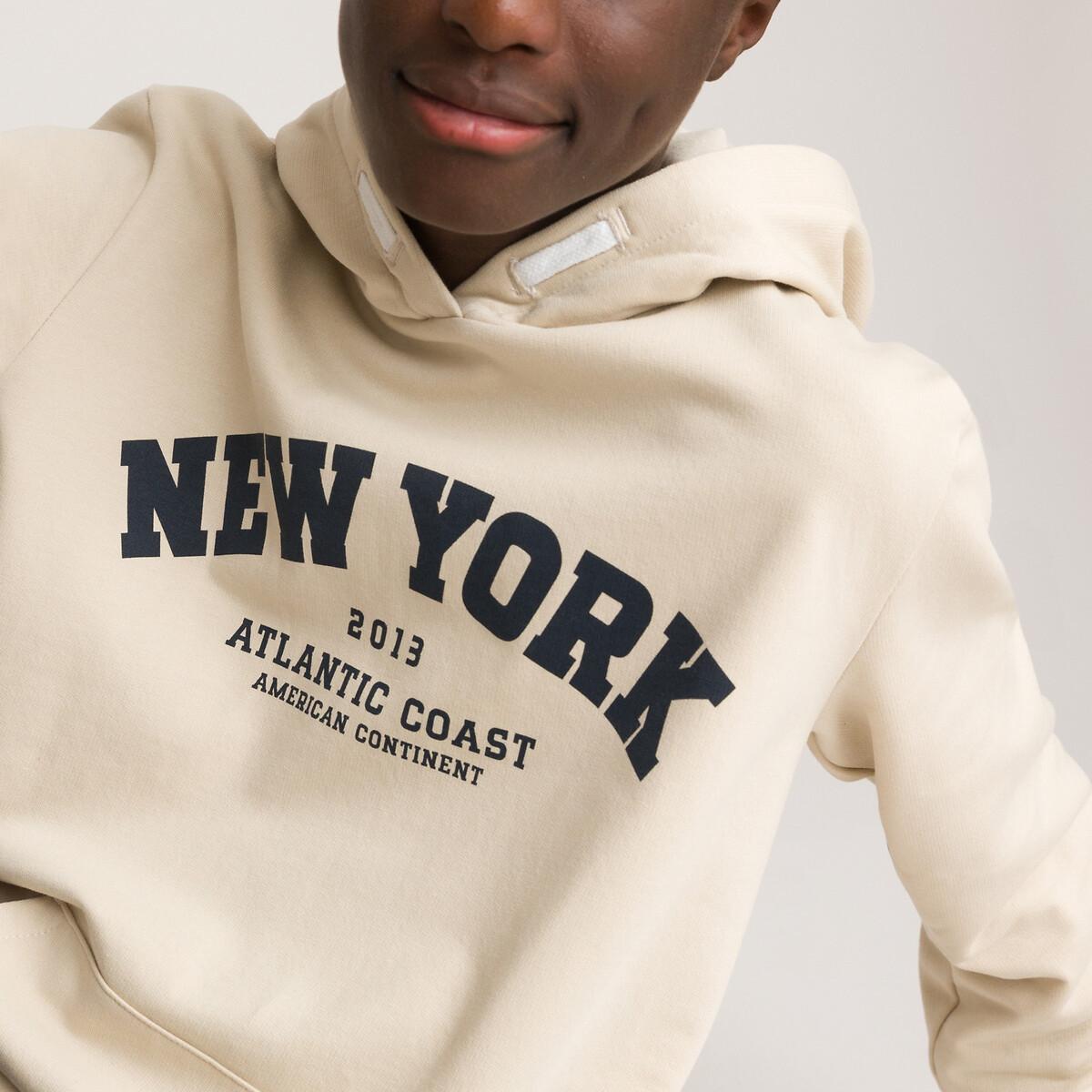 La Redoute Collections  Sweat à capuche imprimé New York 