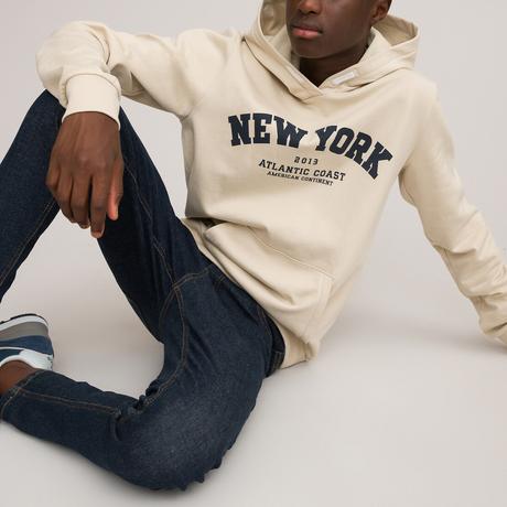 La Redoute Collections  Sweat à capuche imprimé New York 