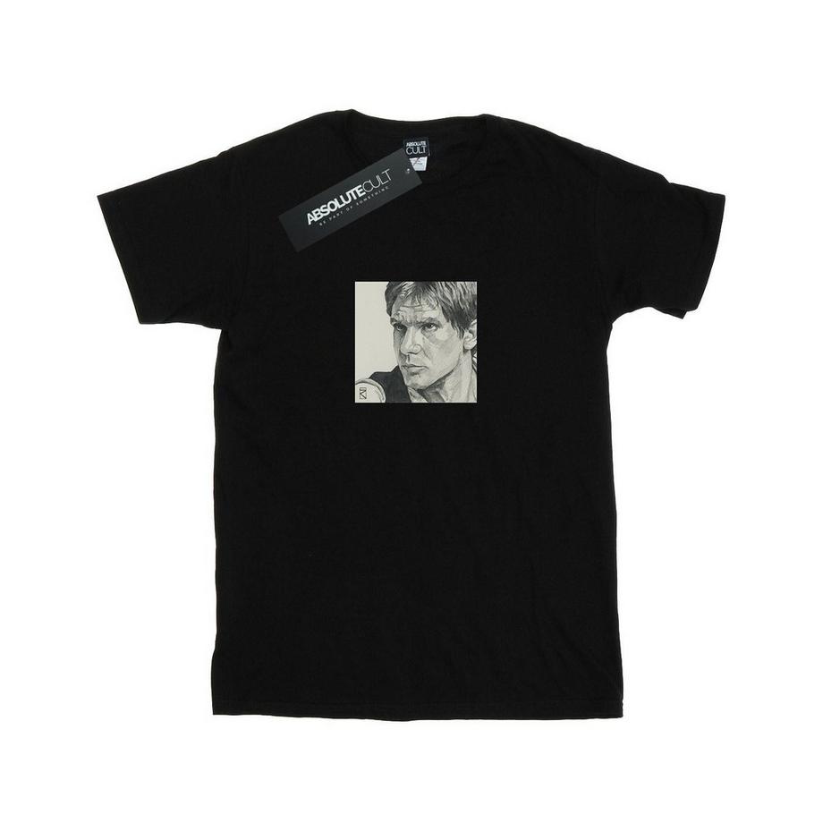 STAR WARS T-Shirt Stampata Maniche Corte  