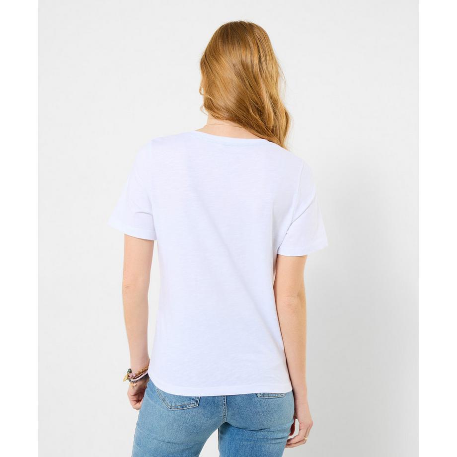 Joe Browns T-Shirt mit Hasen- und Blumenmotiv  