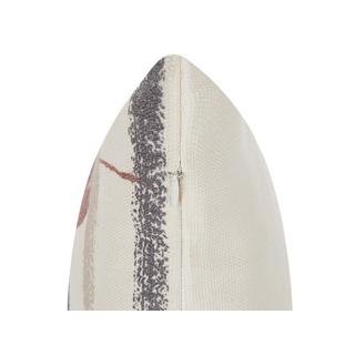 Beliani Dekokissen 2er Set aus Baumwolle Modern BIDENS  