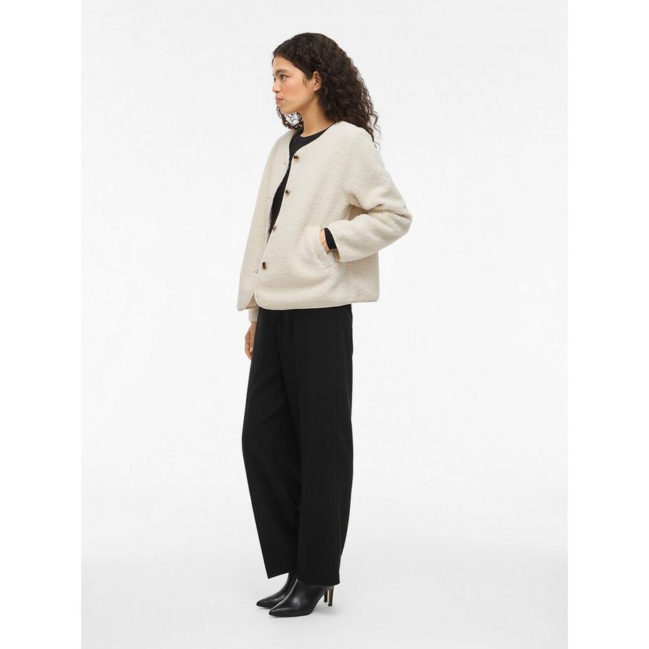 VILA Manteau court en sherpa  
