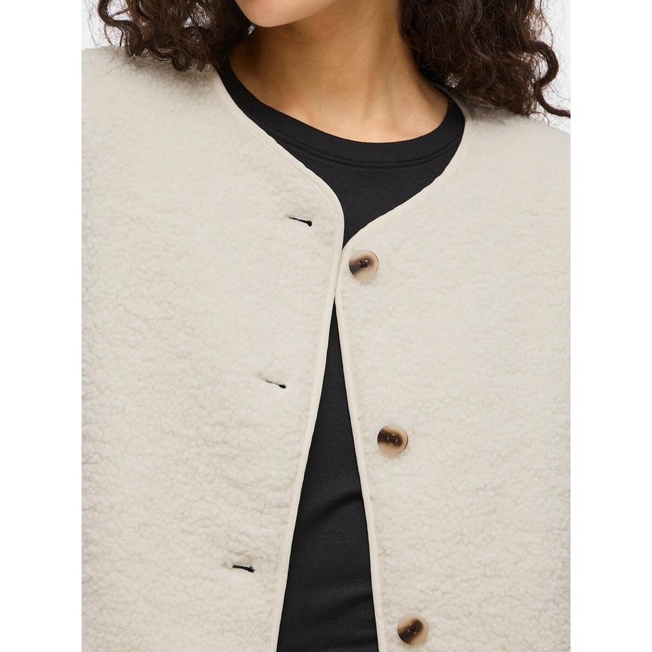 VILA Manteau court en sherpa  